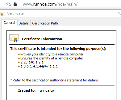 RunHOA Security Encryption