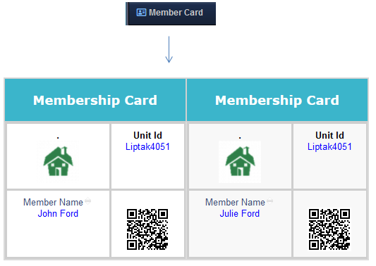 HOA Member Cards in RunHOA